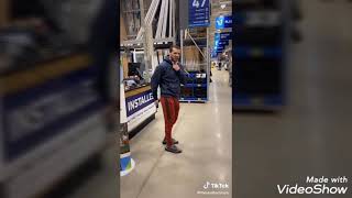 Hammy tv farts on a superstore mic
