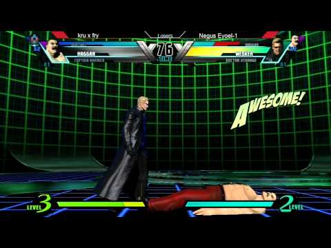 CVS TT: UMVC3 Losers   @Negus_Eyoel vs Kru x Fry