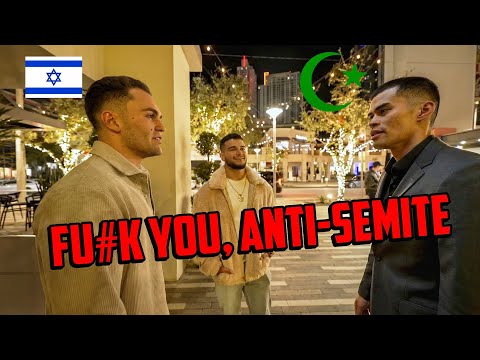 Dos israelíes acosan a SNEAKO y él les da una lección sobre ISRAEL