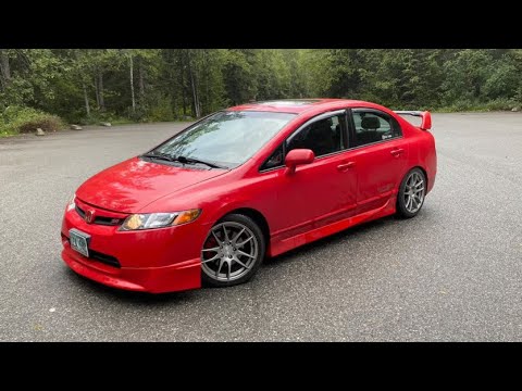 Skunk2 Alpha Header install on an 08 FA5 Civic Si sedan