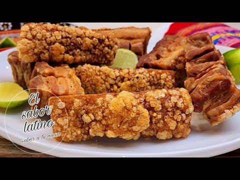 🔴Esta Receta me la Enseñó un Carnisero! Chicharron Casero Bien Crujiente 💥