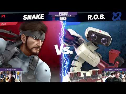 FREAKS Ultra 100 Singles Winners Finals: UTDe | Akito (Snake) vs FRKS | Grayson (ROB)