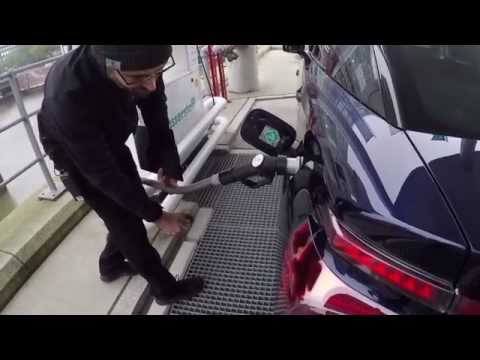 Toyota Mirai 2015. Procedimiento de repostaje