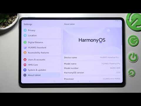 How to Check Phone Specification in HUAWEI MatePad Pro 12.6 – Phone Technical Info