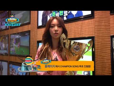 [HD] 150325 Minah - Champion Song @ MBC MUSIC Show Champion