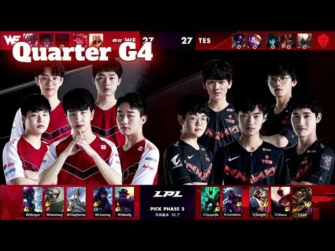 TOP vs WE - Game 4 | Quarter Final LPL Spring 2020 | Team WE vs Top Esports G4