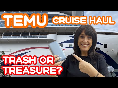 Thumbnail for Cruise Temu Haul Review - Review of Our Temu Haul For a Cruise Holiday