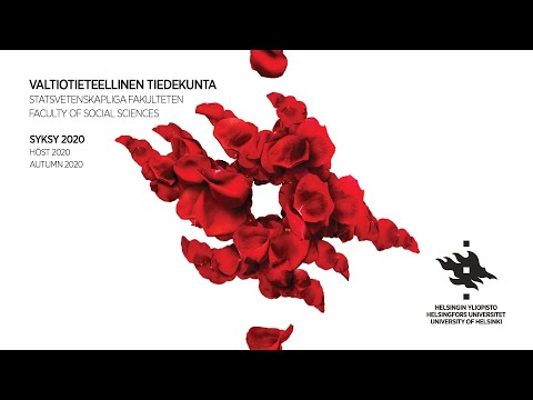 Valtiotieteellisen tiedekunnan valmistujaisjuhla 16.12.2020 | Helsingin yliopisto