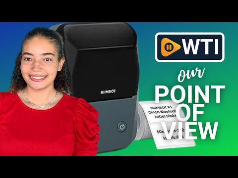 NIIMBOT B1 Label Maker with Auto Identification - WTI product video review