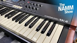 Video thumbnail for Hammond Xk 4 Organ and 122H Heritage Leslie – NAMM 2023 by Sweetwater