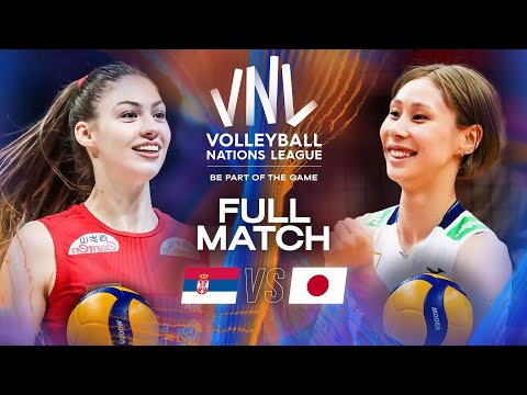 Serbia 🇷🇸 vs Japan 🇯🇵 | VNL 2025 - Full Match | Week 1