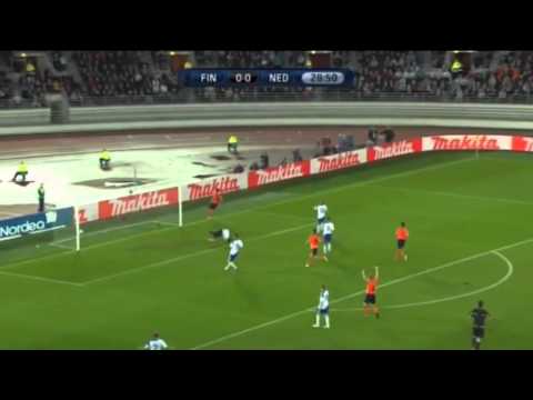 Finland 0-2 Netherlands All Goals & Highlights 06.09.11 (HD)