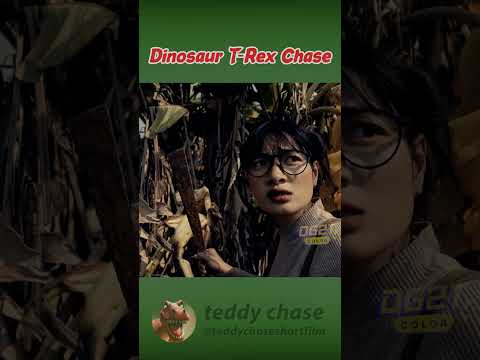 Most Realistic T-Rex Chase 2023 #1 | #shorts#teddychase T-Rex dinosaur