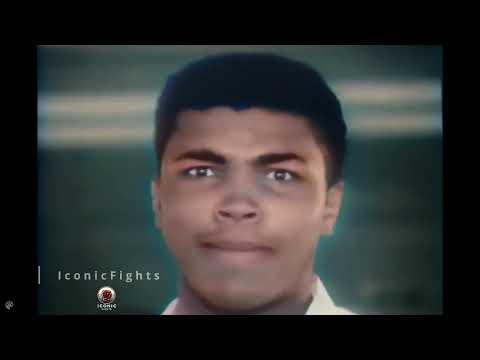 Muhammad Ali’s Trash Talk Before Sonny Liston Fight (1964) | Colorized