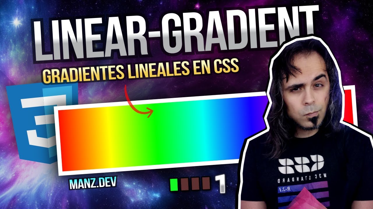 Cómo crear GRADIENTES LINEALES en CSS (linear-gradient)