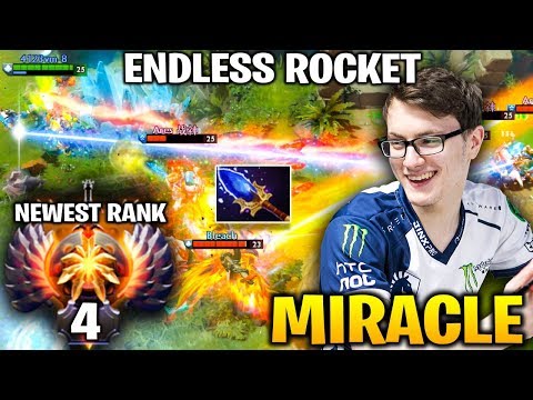 Miracle TOP 4 ALREADY!! Tinker ENDLESS ROCKET - Perfect Meepo COunter