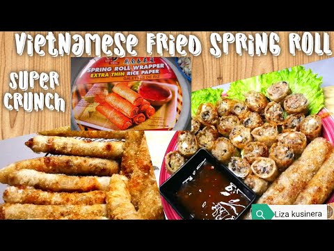 Vietnamese fried spring rolls