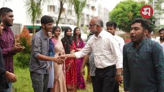 নজরুল বিশ্ববিদ্যালয়ে কিশোরগঞ্জ জেলা ছাত্র ফোরামের নবীন বরণ ও সাংস্কৃতিক অনুষ্ঠান | Daily Sakalbela