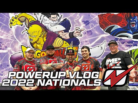 ⚡ POWERUP VLOG - 2022 NATIONALS DBS Card Game
