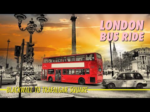 Trajectvideo van Londense buslijn 15: Blackwall naar Trafalgar Square
