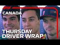 Thursday Drivers' Wrap | 2023 Canadian Grand Prix