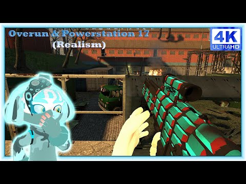 Half-Life 2: Overrun & Powerstation 17 | Gmod [4K 60FPS]