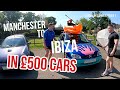 DRIVING TO IBIZA IN £500 CARS