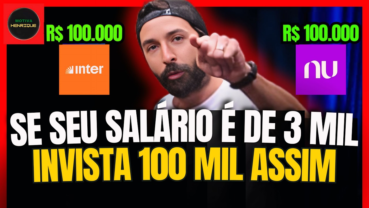 COMO JUNTAR 100 MIL REAIS PARA TER RENDA PASSIVA