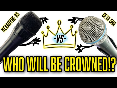 Shure Nexadyne 8/S VS Beta 58a (Best Live Microphone Shootout)