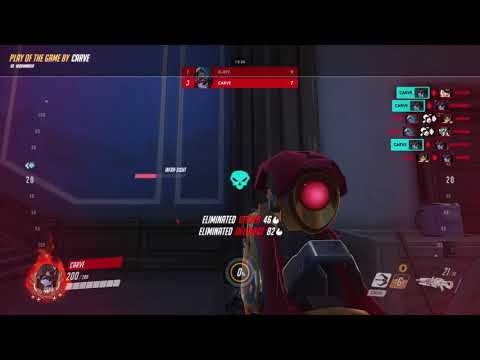 Overwatch Widowmaker FFA clip