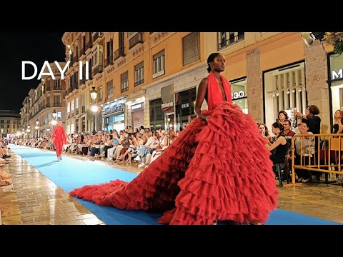 4K MÁLAGA Spain FASHION WEEK XIV PASARELA LARIOS DAY II desfile 20 September 2025 runway España