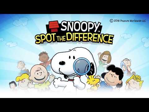 Snoopy Spot the Difference Video