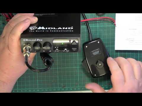 Midland 210DS CE MultiNorm  CB radio (mobile) - service adjustments