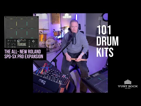 Introducing 101 New Kits for The Roland SPD-SX Pro