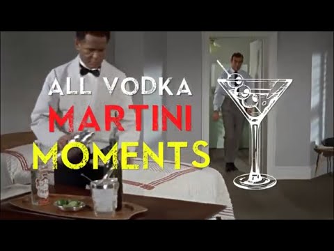 Shaken, Not Stirred: All James Bond Vodka Martini Moments from Every Film