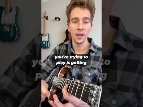 Guitar string noise? Work on muting.