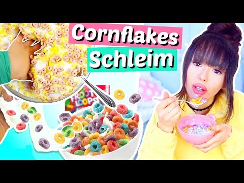 Cornflakes Schleim DIY 😳 verrückt & einfach | ViktoriaSarina
