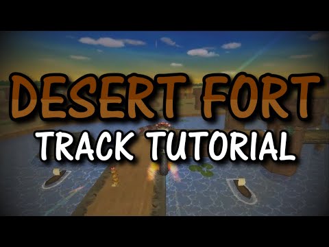 Mario Kart Wii Custom Track Tutorial - Desert Fort