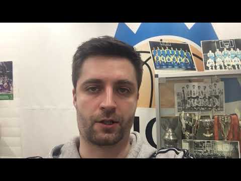 Izjava pred 2. delom lige Nova KBM (2021/22) - Tomaž Fartek / ECE Triglav