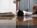 腕立て120回+30kgダンベルフロアプレス左26回 120 Push ups+Floor press