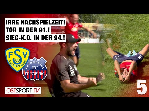 Irre Nachspielzeit! Erst Jubel, dann Sieg-K.O.: Luckenwalde - Eilenburg 3:3 | Regionalliga Nordost