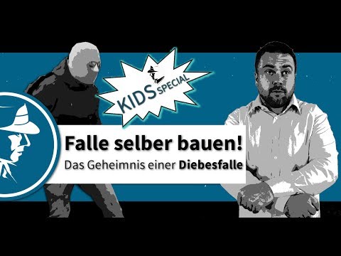 Diebesfalle selber bauen! Das Geheimnis! – Detektiv Tipps & Tricks für Kinder | Detektei Taute®