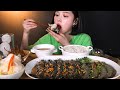 ENG SUB Soy Sauce Marinated Tiger Shrimp Mukbang ASMR Korean Eating Show