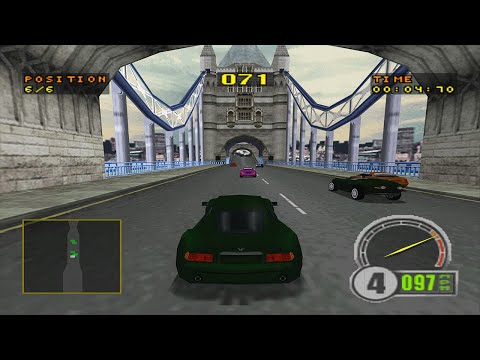 Test Drive 6 (PSX) - Enhanced Graphics in 4K (+Widescreen) - Gameplay