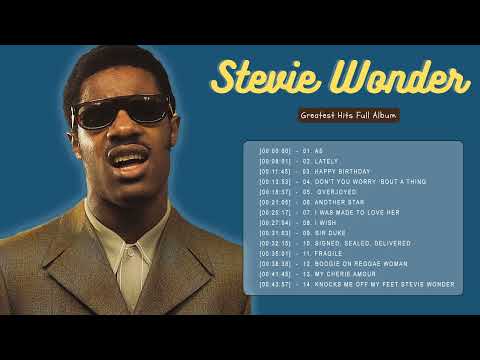 Best Songs Of Stevie Wonder Full Playlist 2022 - Stevie Wonder Top Songs All Time