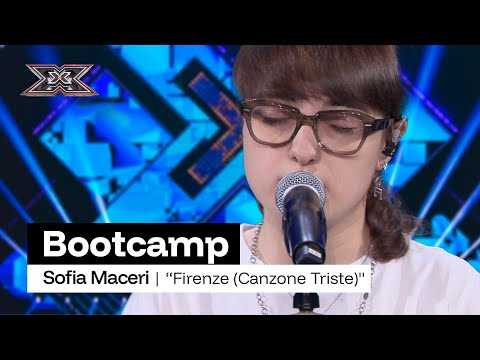 Sofia Maceri “Firenze (Canzone triste)” di Ivan Graziani | X Factor 2025 Bootcamp 1