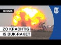 Zo heftig is ontploffing van een Buk-raket
