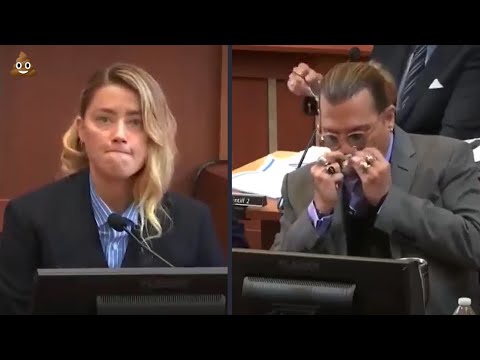 Momentos ENGRAÇADOS no julgamento JOHNNY DEPP X AMBER HEARD