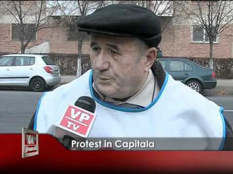 Protest in capitala
