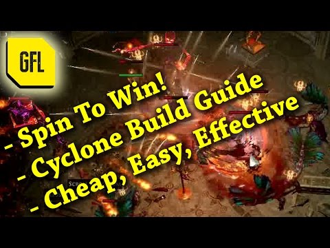 Path of Exile Prophecy: Duelist Champion SPIN TO WIN! Cyclone Build Guide Cheap Easy Tanky Effective